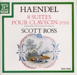 HAENDEL - Ross - Suite pour clavier n°1 en la majeur vol.1 n°1 HWV.426