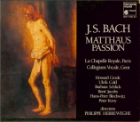 BACH - Herreweghe - Passion selon St Matthieu (Matthäus-Passion), pour s