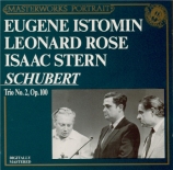 SCHUBERT - Stern - Trio avec piano n°2 en mi bémol majeur op.100 D.929