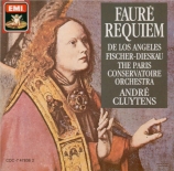 FAURE - Cluytens - Requiem pour voix, orgue et orchestre en ré mineur op