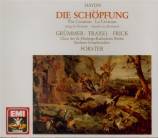 HAYDN - Forster - Die Schöpfung (La création), oratorio pour solistes, c