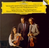 MOZART - Kremer - Sinfonia concertante pour violon, alto et orchestre en