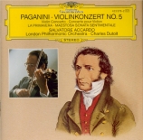PAGANINI - Accardo - Concerto pour violon n°5 en la mineur MS.78