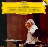 STRAVINSKY - Bernstein - Symphonie pour orchestre en do majeur
