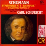 SCHUMANN - Schuricht - Symphonie n°3 pour orchestre en mi bémol majeur o