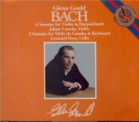 BACH - Gould - Sonate pour violon et clavier n°1 en si mineur BWV.1014