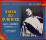 GLUCK - Ferrier - Orfeo ed Euridice (version italienne) live Amsterdam