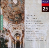 MOZART - Marriner - Requiem pour solistes, chur et orchestre en ré mine
