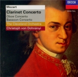 MOZART - Dohnanyi - Concerto pour clarinette et orchestre en la majeur K