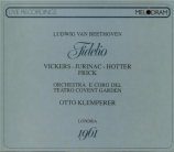 BEETHOVEN - Klemperer - Fidelio, opéra op.72 Live Covent Garden, London, 7-3-1961