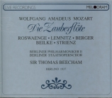 MOZART - Beecham - Die Zauberflöte (La flûte enchantée), opéra en deux a live Berlin 1937-38