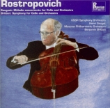 BRITTEN - Rostropovich - Cello symphony, pour violoncelle et orchestre o