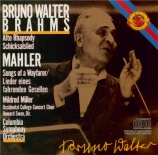 BRAHMS - Walter - Rhapsodie (Goethe), mélodie pour alto et chur masculi