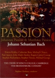 BACH - Cleobury - Passion selon St Jean (Johannes-Passion), pour soliste