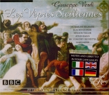 VERDI - Rossi - Les vêpres siciliennes, opéra en cinq actes (version fra
