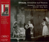 STRAUSS - Sawallisch - Ariadne auf Naxos (Ariane à Naxos), opéra op.60 live Salzburg 06 - 08 - 1982