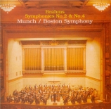 BRAHMS - Munch - Symphonie n°2 pour orchestre en ré majeur op.73 import Japon