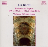 BACH - Rübsam - Prélude et fugue pour orgue en si mineur BWV.544