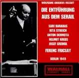 MOZART - Fricsay - Die Entführung aus dem Serail (L'enlèvement au sérail live Berlin, 19-21 - 12 - 1949