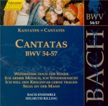 BACH - Rilling - Widerstehe doch der Sünde, cantate pour voix alto et or Vol.18