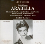 STRAUSS - Kempe - Arabella, opéra op.79