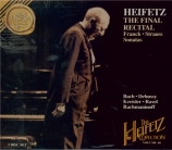 The Final Recital Heifetz Collection Vol.46