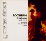 BOCCHERINI - Akademie für al - Symphonie pour orchestre n°17 en do mineu