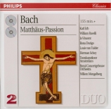 BACH - Mengelberg - Passion selon St Matthieu BWV 244