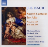Sacred cantatas for alto