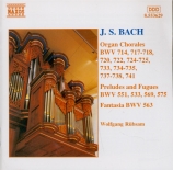 BACH - Rübsam - Prélude et fugue pour orgue en la mineur BWV.551