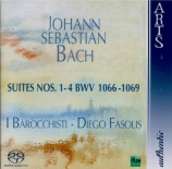 BACH - Fasolis - Quatre suites pour orchestre BWV 1066-1069