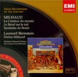MILHAUD - Bernstein - La création du monde op.81