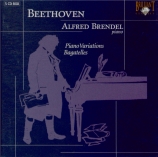 BEETHOVEN - Brendel - Variations héroïques, quinze variations pour piano