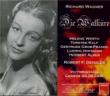WAGNER - Denzler - Die Walküre (La Walkyrie) WWV.86b (Genève, 4 - 5 - 1951) Genève, 4 - 5 - 1951
