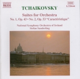TCHAIKOVSKY - Sanderling - Suite pour orchestre n°1 en ré mineur op.43