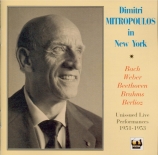 Dimitri Mitropoulos à New York