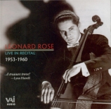 BARBER - Rose - Sonate pour violoncelle et piano op.6 (Live in Recital) Live in Recital
