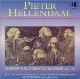 HELLENDAAL - ter Linden - Six solos pour le violoncelle et b.c. op.5