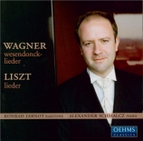 WAGNER - Jarnot - Wesendonck-Lieder, pour voix et piano WWV.91a