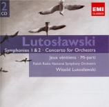 LUTOSLAWSKI - Lutoslawski - Symphonie n°1