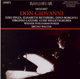 MOZART - Walter - Don Giovanni (Don Juan), dramma giocoso en deux actes live Salzburg 2 - 8 - 1937