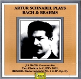 BACH - Schnabel - Concerto pour 2 claviers BWV 1061