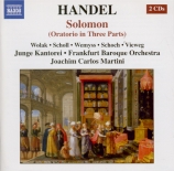 HAENDEL - Martini - Solomon, oratorio HWV.67