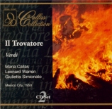 VERDI - Picco - Il trovatore, opéra en quatre actes (version originale 1 live Mexico 20 - 06 - 1950