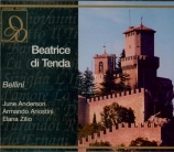 BELLINI - Masini - Beatrice di Tenda live Fenice di Venezia 1987 (et non 1972 comme indiqué)