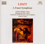 LISZT - Ligeti - Faust symphonie, pour orchestre, ténor et chur ad lib