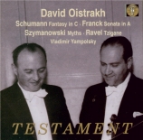 SCHUMANN - Oistrakh - Fantaisie pour violon et orchestre en do majeur op Previously Unpublished