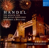 HAENDEL - Zefiro Ensemble - Music for the royal fireworks, suite pour or