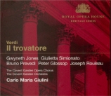 VERDI - Giulini - Il trovatore, opéra en quatre actes (version originale live London 26 - 11 - 1964