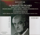 MOZART - Krauss - Le nozze di Figaro (Les noces de Figaro), opéra bouffe Live Salzburg 5 - 8 - 42, chanté en allemand